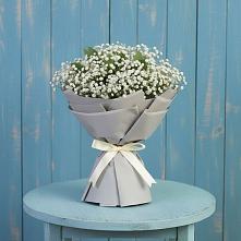 Букет цветов из:  Гипсофила в Радужном Владимирской области