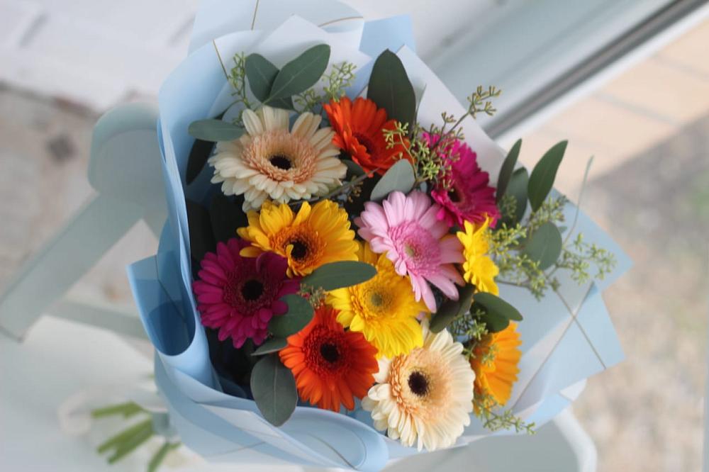 Букет цветов из: Герберы в Радужном Владимирской области