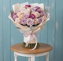 Букет цветов из:  Розы #REPLACE_PRED# Радужном Владимирской области