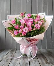 Букет Розовый кустик в Радужном Владимирской области