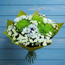 Букет цветов из:  Хризантемы в Радужном Владимирской области