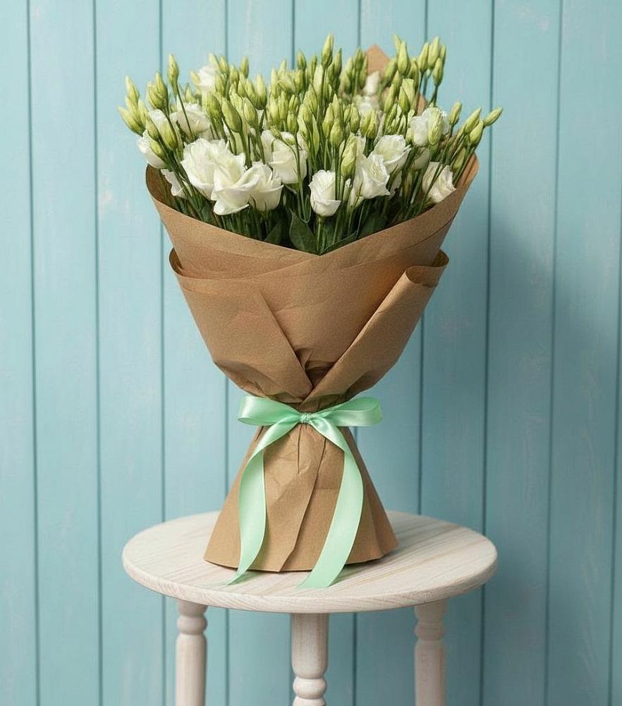 Букет цветов из: Лизиантусы в Радужном Владимирской области