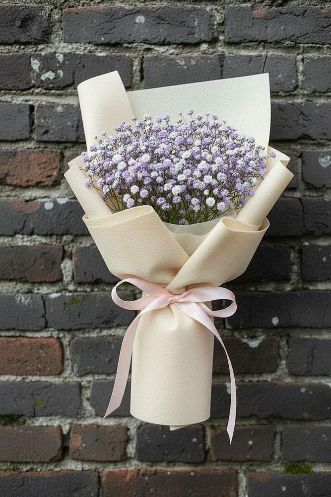 Букет цветов из: Гипсофила в Радужном Владимирской области