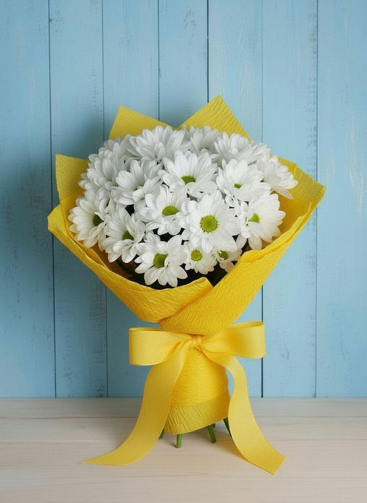 Букет цветов из: Хризантемы в Радужном Владимирской области