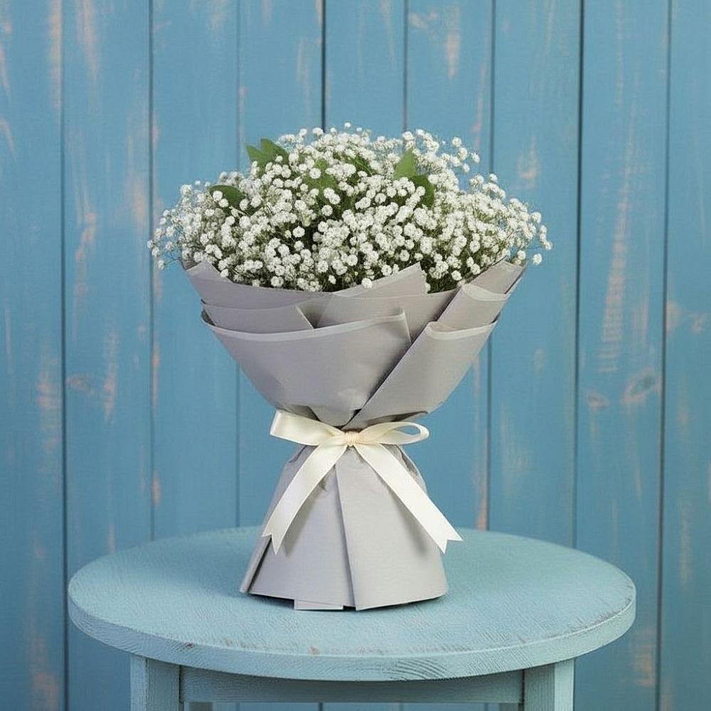 Букет цветов из: Гипсофила в Радужном Владимирской области