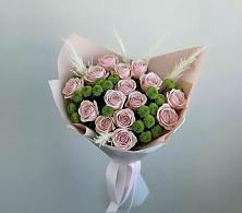 Букет цветов из:  Розы и Хризантемы в Радужном Владимирской области
