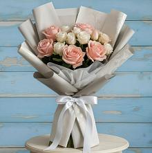Букет цветов из:  Розы в Радужном Владимирской области