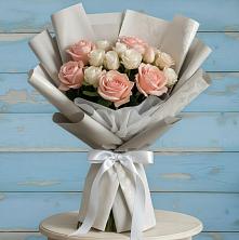 Букет цветов из:  Розы в Радужном Владимирской области