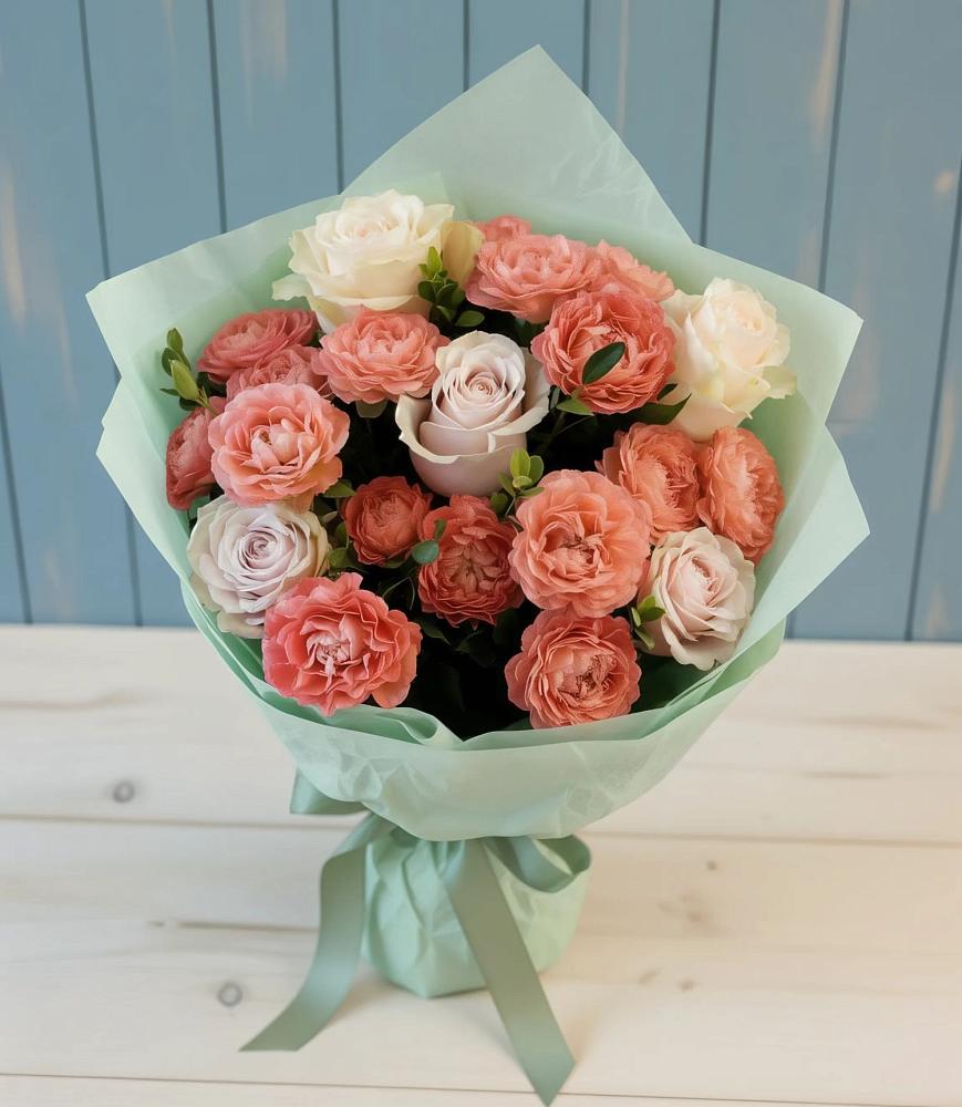 Букет цветов из: Розы в Радужном Владимирской области