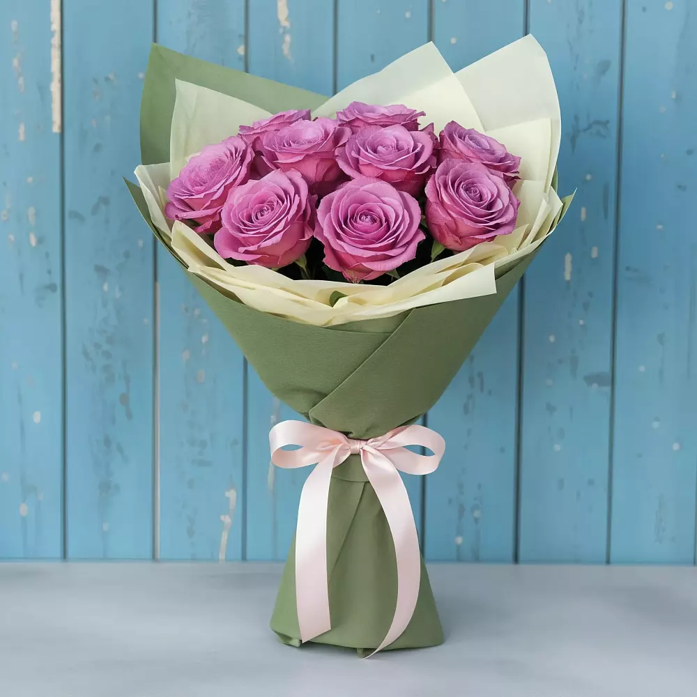 Букет Розы Фёрст Леди в Радужном Владимирской области