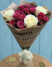 Букет цветов из:  Розы в Радужном Владимирской области
