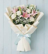 Букет цветов из:  Лилии #REPLACE_PRED# Радужном Владимирской области