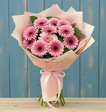 Букет цветов из:  Герберы в Радужном Владимирской области