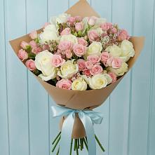 Букет цветов из:  Розы в Радужном Владимирской области